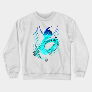 Critical Hit - Freezing Blue Crewneck Sweatshirt